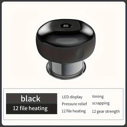 Vacuum Cupping Massager with Electric Heating