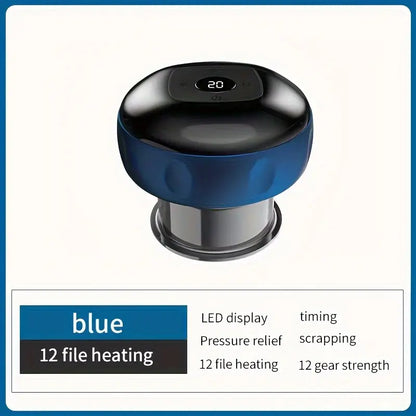Vacuum Cupping Massager with Electric Heating