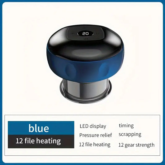 Vacuum Cupping Massager with Electric Heating