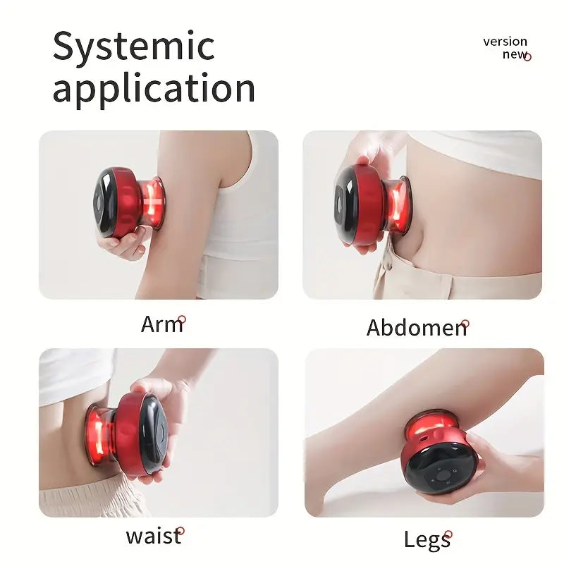 Vacuum Cupping Massager with Electric Heating