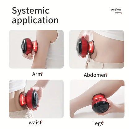 Vacuum Cupping Massager with Electric Heating