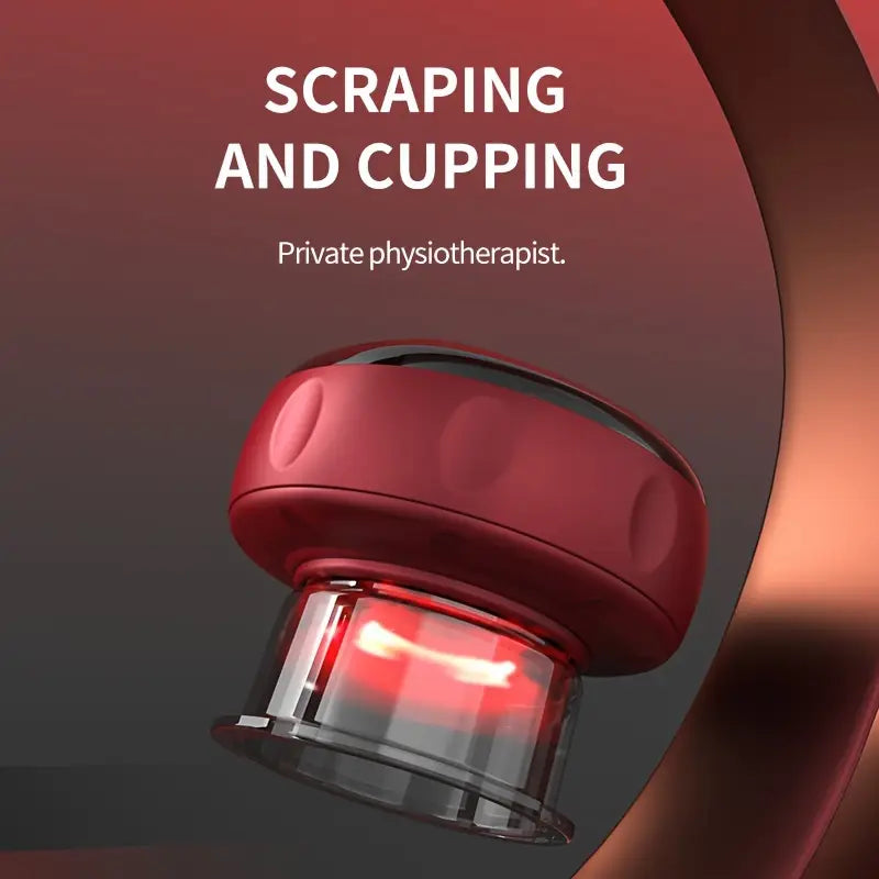 Vacuum Cupping Massager with Electric Heating